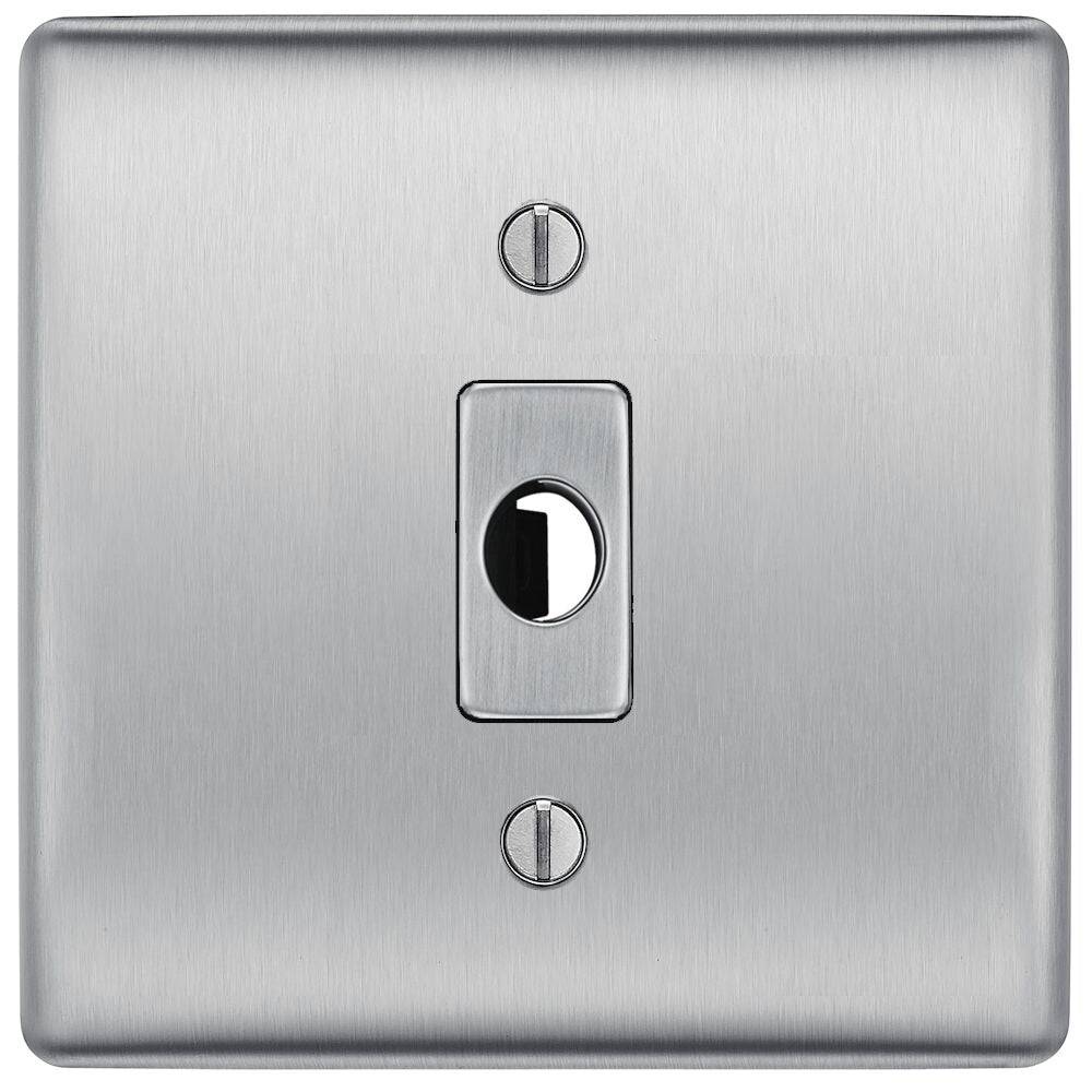 Nexus Metal Brushed Steel Flex Outlet NBSFLEX - The Switch Depot